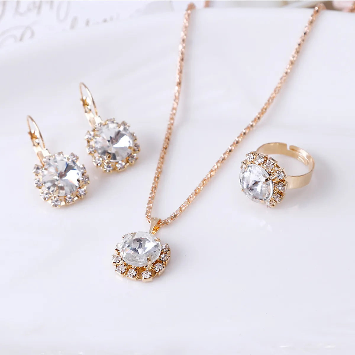 Fashion Crystal Jewelry Set
